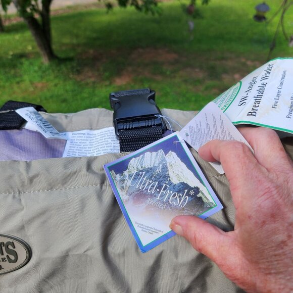 Sportsmans Warehouse SW-Angler Breathable Wader XL Teflon Polyester Waterproof B - Picture 5 of 12